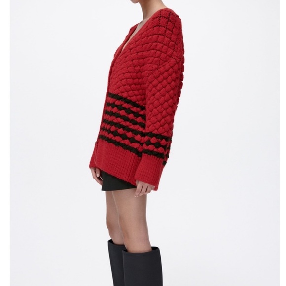 SOLD! Zara funky chunky knit cardigan - Picture 8 of 10